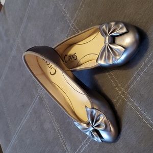 Circus by Sam Edelman metallic leather ballet flats size 7